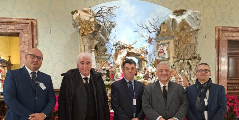 Presentato in Senato il Presepe Morcone