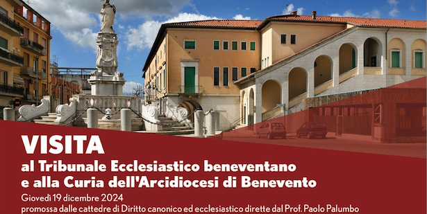 Unifortunato visita il Tribunale Ecclesiastico Beneventano per assistere alla simulazione di un processo di nullità del matrimonio canonico