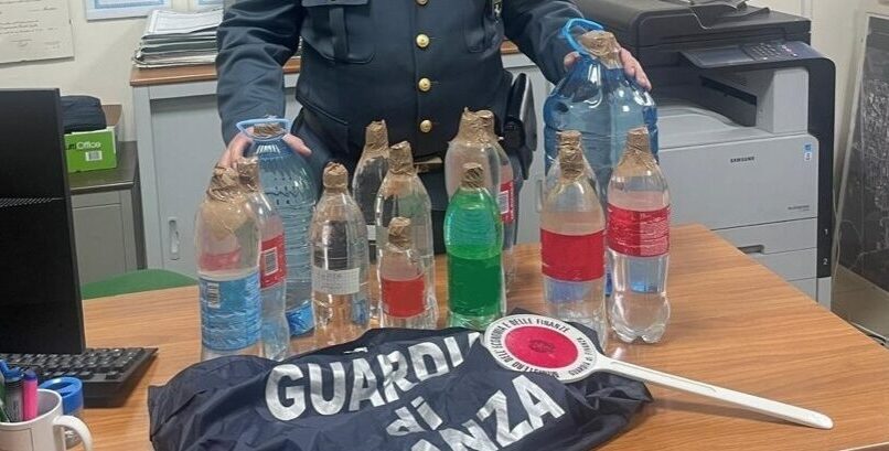 Sannio, sequestrati 36 litri di grappa