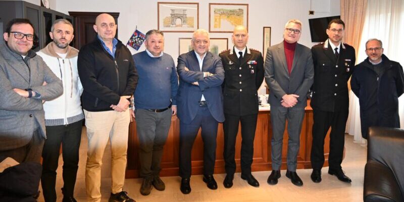 Matera visita Comando Provinciale Carabinieri: “Sempre dalla parte delle Forze dell’Ordine”