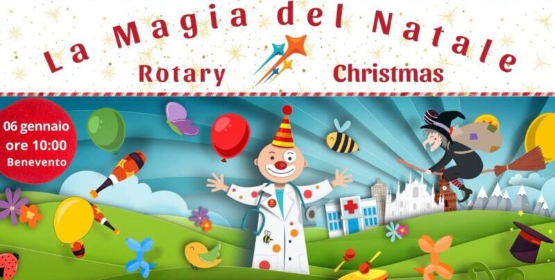 Sorrisi e doni in corsia: la Befana dei Club Rotary e del Rotaract giungerà nei reparti di pediatria del San Pio e del Fatebenefratelli