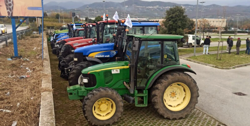 Trattori, protesta in sordina in Campania