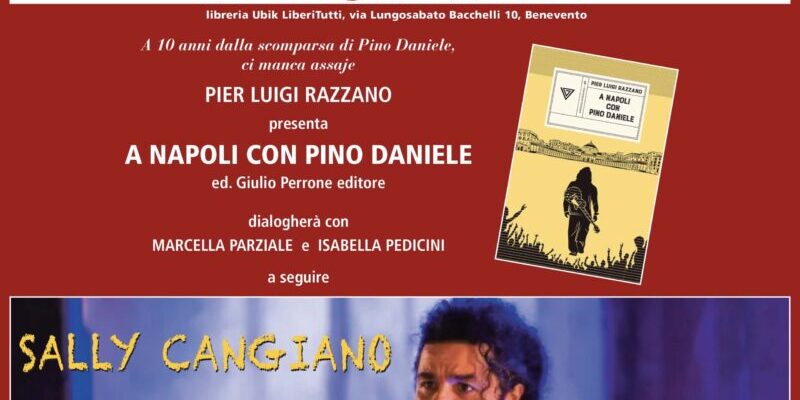 Benevento, libreria Ubik, il 18 gennaio omaggio a Pino Daniele