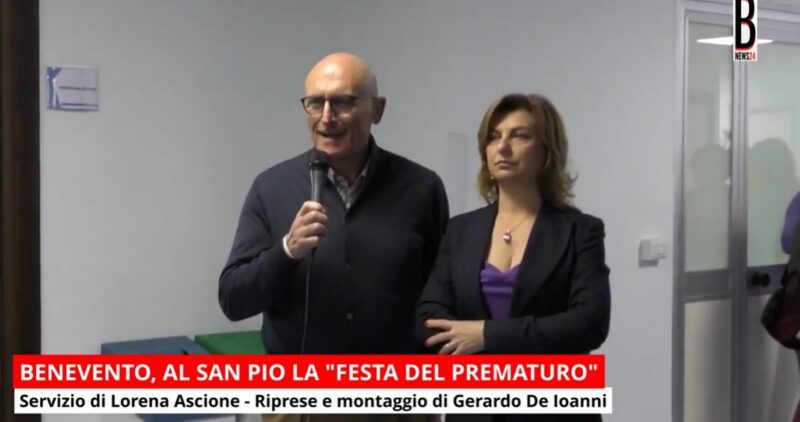 VIDEO – Al San Pio la Festa del prematuro