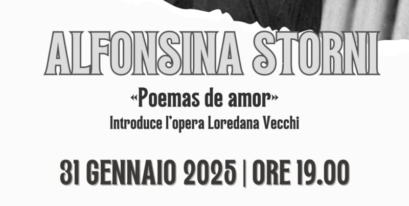 Nuovo appuntamento con la poesia del cenacolo “Mandel” di Casa Naima: Alfonsina Storni