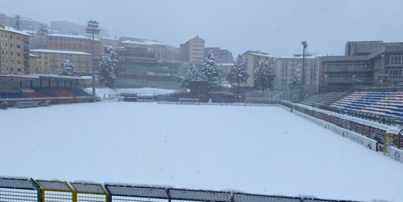 Potenza-Benevento, ufficiale il rinvio: recupero il 21 gennaio alle ore 15