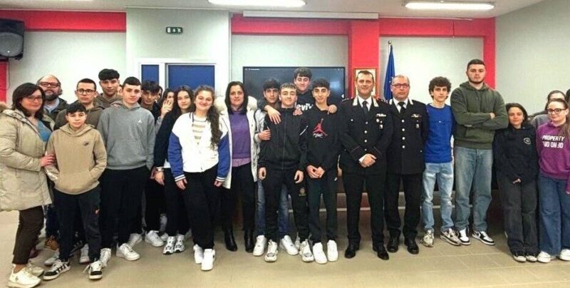 A Circello scuola di legalità con i Carabinieri