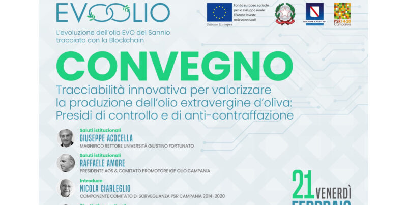 All’Unifortunato con il Progetto EVOOLIO si parla di anti-contraffazione dell’olio EVO