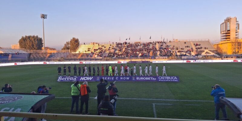 Latina-Benevento 1-1: la Strega non vince neanche al “Francioni”, secondo pari di fila