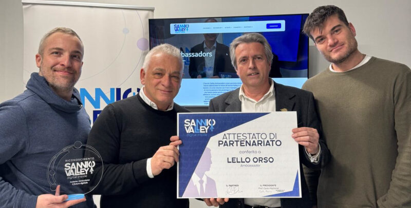 Sannio Valley nomina Raffaele Orso Ambassador