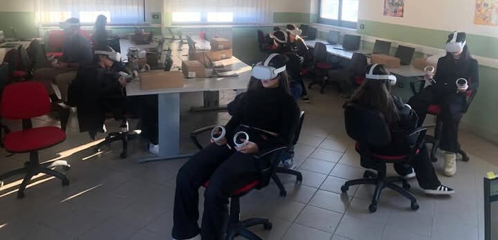 La realtà virtuale entra in aula all’IIS Faicchio-Castelvenere (FOTO)