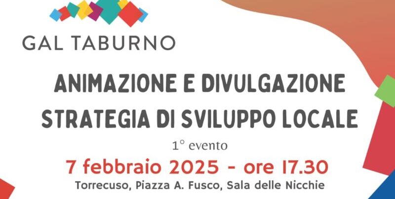 Il Gal Taburno dà il via alla fase di animazione e divulgazione della Strategia di Sviluppo Locale