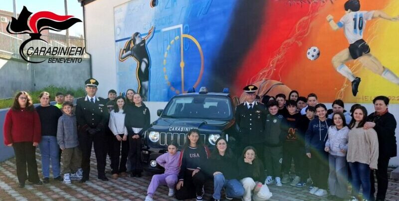 Scuola e Legalità con i Carabinieri a Circello e Colle Sannita