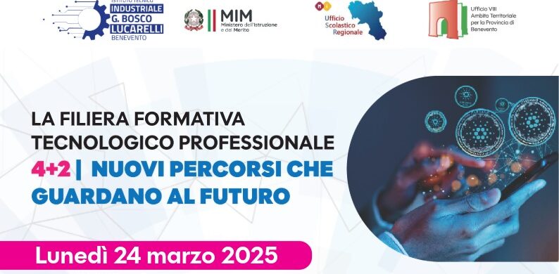 ITI “Lucarelli”, lunedì il convegno ‘La filiera formativa tecnologico professionale 4+2, I nuovi percorsi che guardano al futuro’