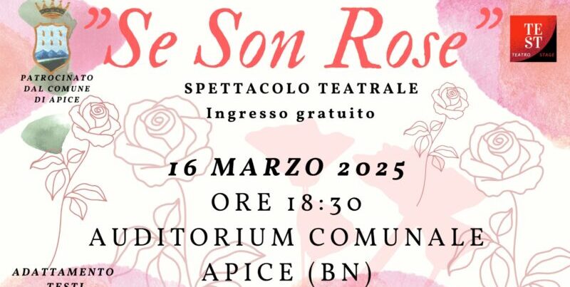 Test TeatroStage, domenica ad Apice in scena “SeSonRose”